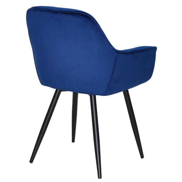 Стілець Onder Mebli CHIC BK Синій PH-607 Оксамит-9