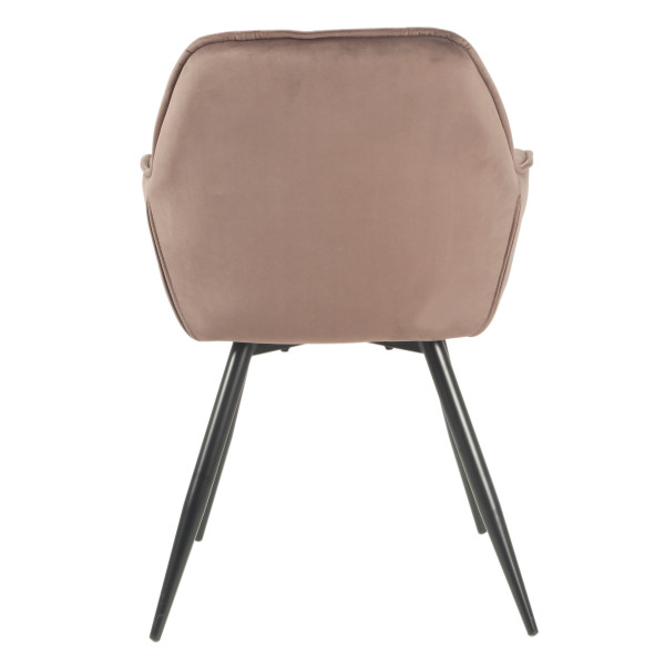 Стул Onder Mebli CHIC BK Шоколад PH-608 Бархат-6