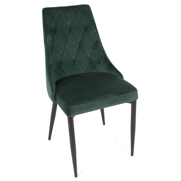 Стул Onder Mebli DAVID Зеленый PH-602 Бархат-1