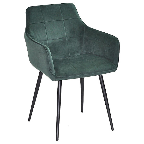 Стул Onder Mebli HECTOR Зеленый OR-853 Бархат-0
