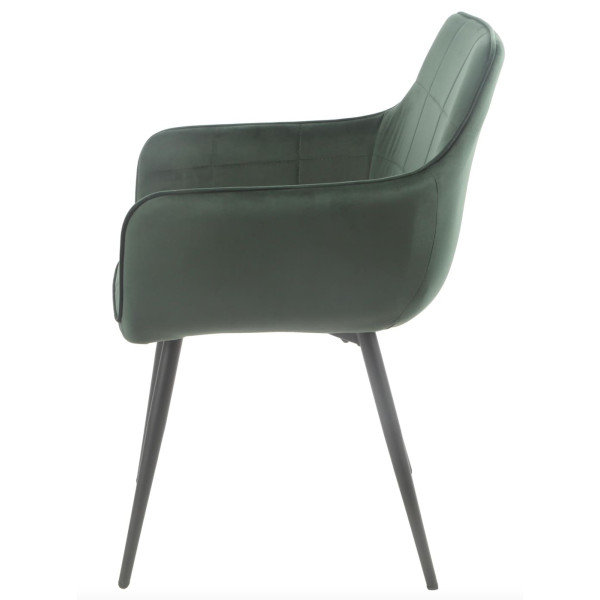 Стул Onder Mebli HECTOR Зеленый OR-853 Бархат-2