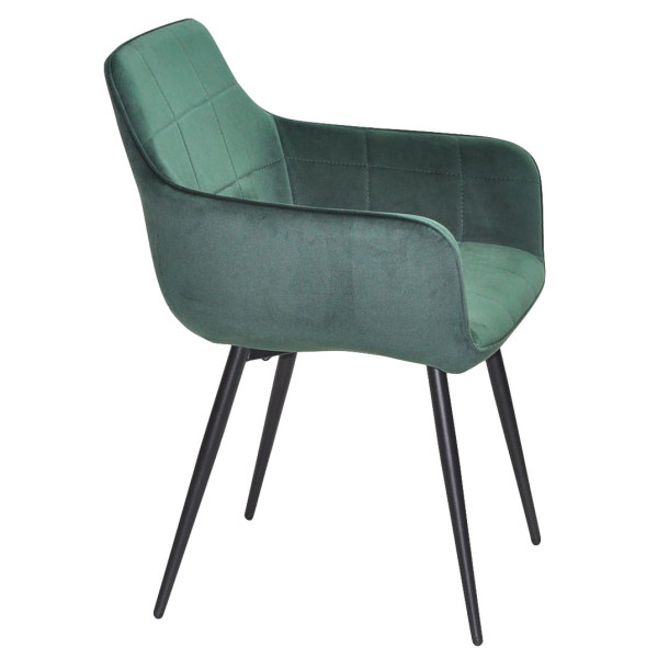 Стул Onder Mebli HECTOR Зеленый OR-853 Бархат-3