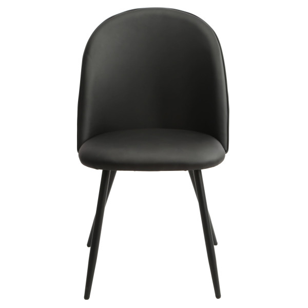 Стул Onder Mebli LOTUS Черный Экокожа-5