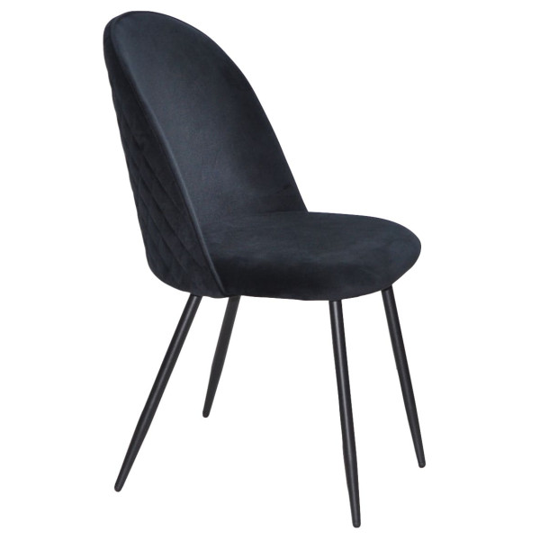 Стілець Onder Mebli LOTUS Чорний OR-854 Оксамит-4