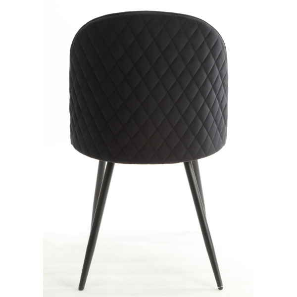 Стілець Onder Mebli LOTUS Чорний OR-854 Оксамит-8