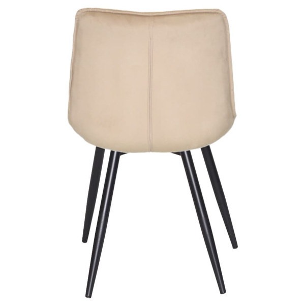 Стул Onder Mebli MONACO BK Бежевый OR-851 Бархат-5