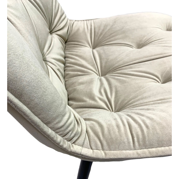 Стул Onder Mebli MONACO BK Бежевый OR-851 Бархат-6