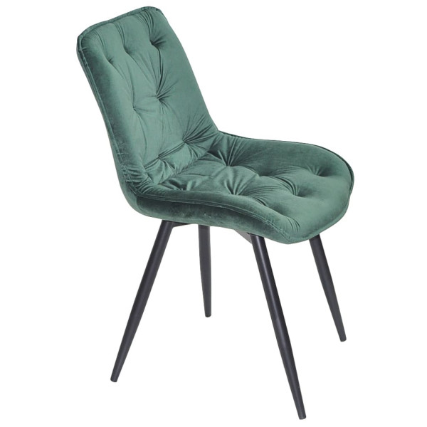 Стул Onder Mebli MONACO BK Зеленый OR-853 Бархат-3