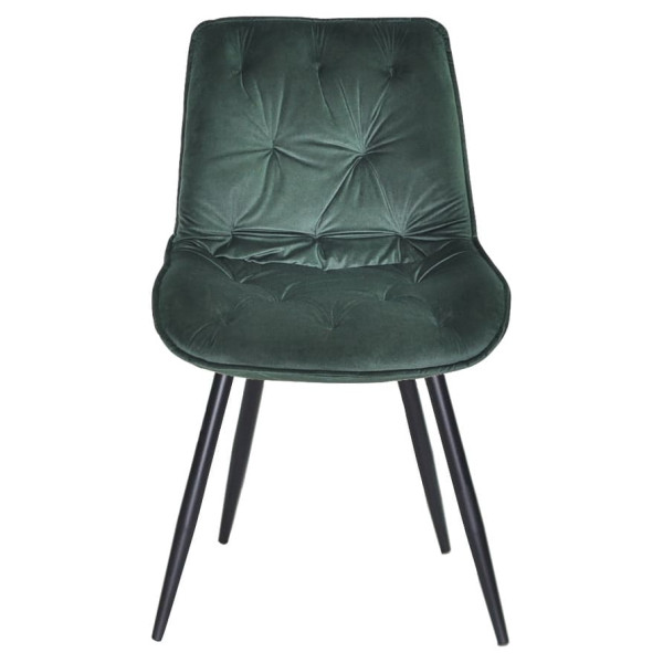 Стул Onder Mebli MONACO BK Зеленый OR-853 Бархат-4