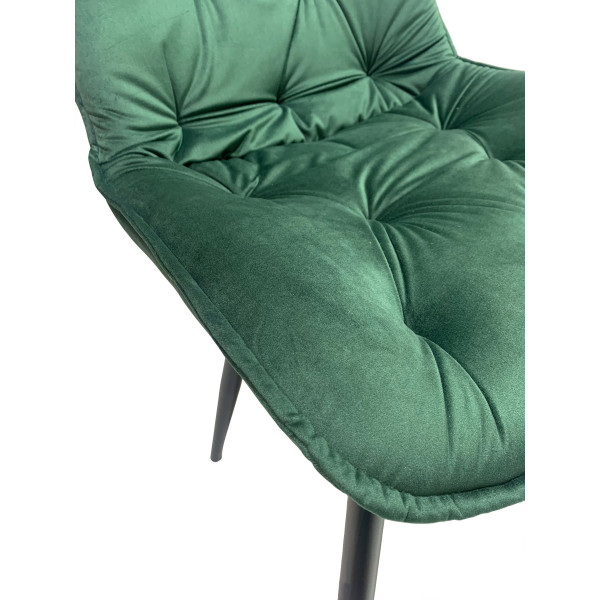 Стул Onder Mebli MONACO BK Зеленый OR-853 Бархат-8