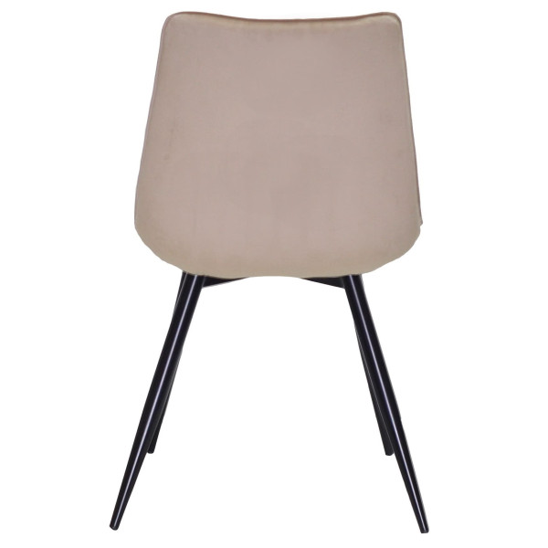Стул Onder Mebli TEO Бежевый OR-851 Бархат-7