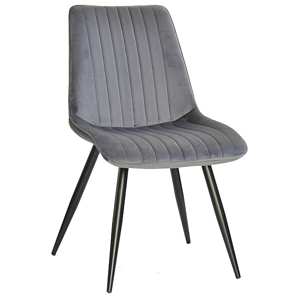 Стул Onder Mebli TEO Серый OR-852 Бархат-0