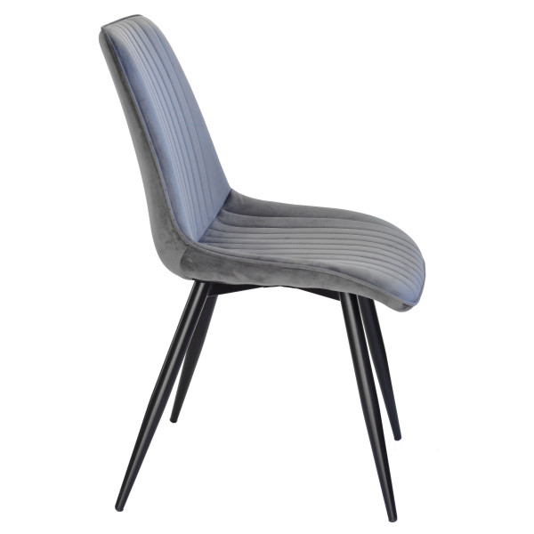 Стул Onder Mebli TEO Серый OR-852 Бархат-4