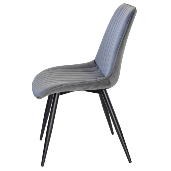 Стул Onder Mebli TEO Серый OR-852 Бархат-5