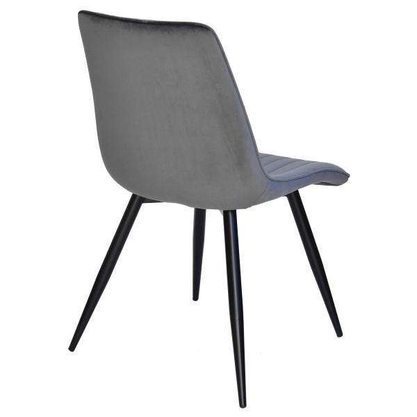 Стул Onder Mebli TEO Серый OR-852 Бархат-6