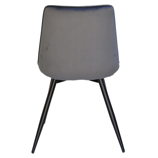 Стул Onder Mebli TEO Серый OR-852 Бархат-7