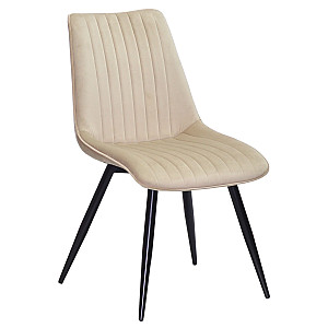 Стул Onder Mebli TEO Бежевый OR-851 Бархат