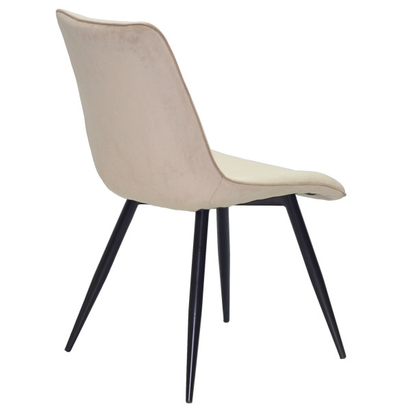 Стул Onder Mebli TEO Бежевый OR-851 Бархат-5