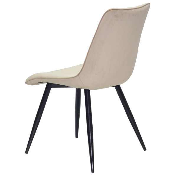 Стул Onder Mebli TEO Бежевый OR-851 Бархат-6