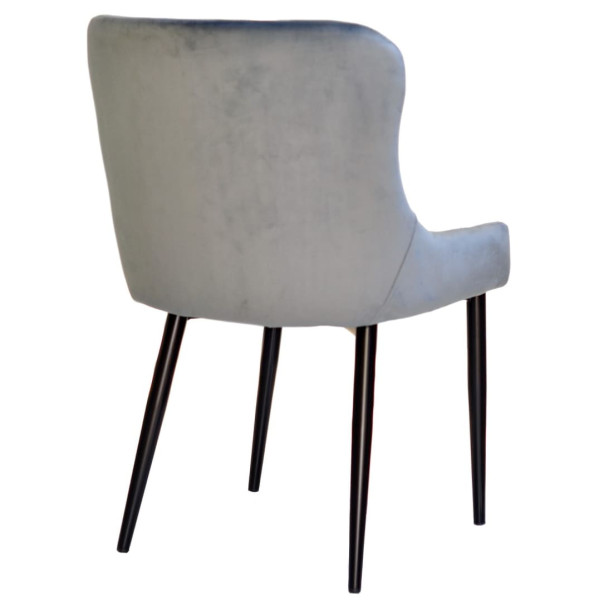 Стул Onder Mebli TOBIAS Серый PH-601 Бархат-5