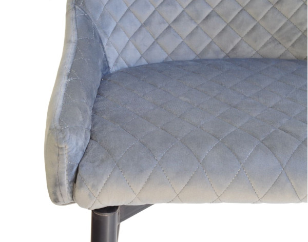 Стул Onder Mebli TOBIAS Серый PH-601 Бархат-7