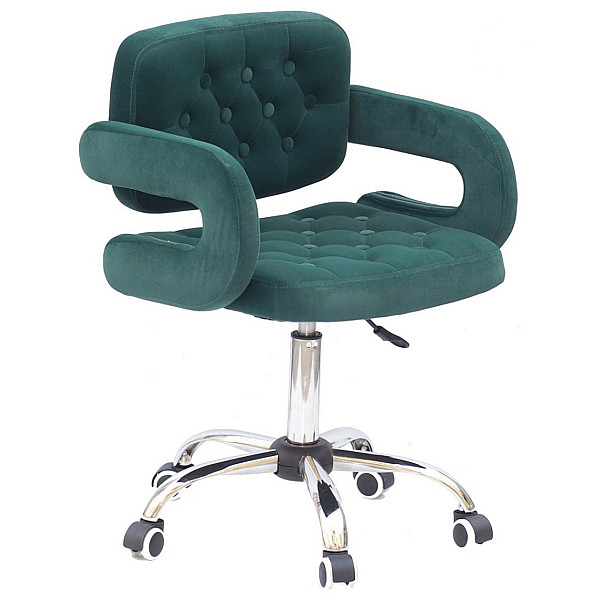Стул Onder Mebli Gor CH-Office Зеленый B-1003 Бархат Стул Onder Mebli Gor CH-Office Зеленый B-1003 Бархат-0