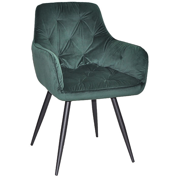 Стул Onder Mebli Mert BK Зеленый OR-853 Бархат-0