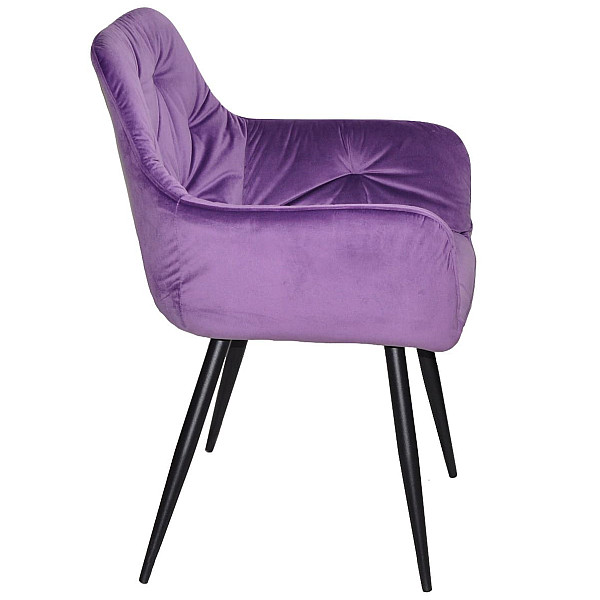 Стул Onder Mebli Mert BK Пурпурный OR-857 Бархат-3