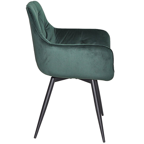 Стул Onder Mebli Mert BK Зеленый OR-853 Бархат-3