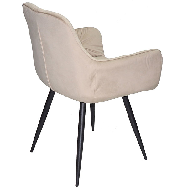 Стул поворотный Onder Mebli Sara BK Бежевый OR-851 Бархат-5