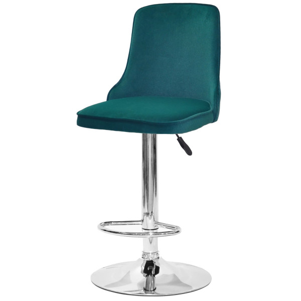 Барный стул Onder Mebli Adam BAR CH-BASE Зеленый B-1003 Бархат-2