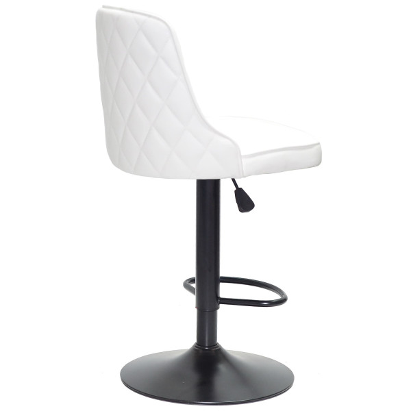 Барный стул Onder Mebli Adam BAR BK-BASE Белый Экокожа-1