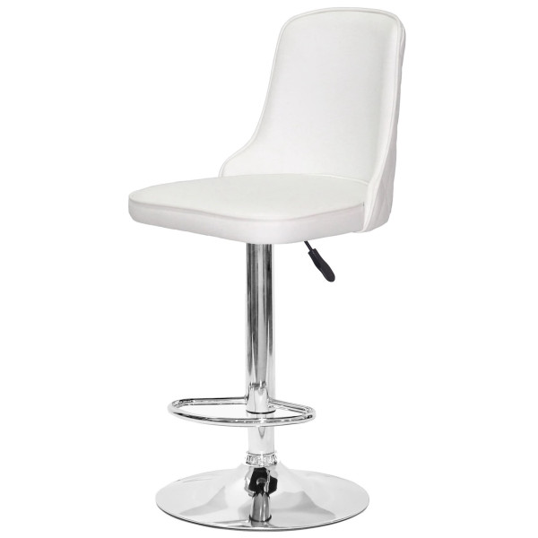 Барный стул Onder Mebli Adam BAR CH-BASE Белый Экокожа-2