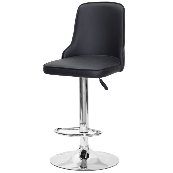 Барный стул Onder Mebli Adam BAR CH-BASE Черный Экокожа-2