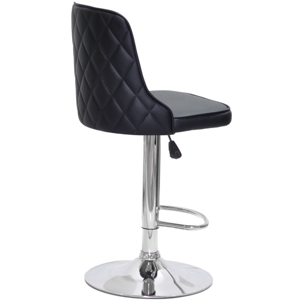 Барный стул Onder Mebli Adam BAR CH-BASE Черный Экокожа-1