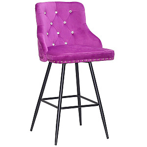 Полубарный стул Onder Mebli Olimp+SV BAR 65-ML Сирень B-1022 Бархат
