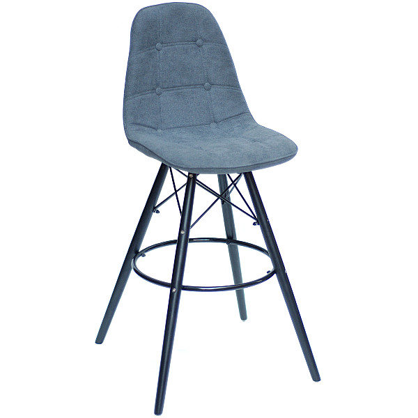 Барный стул Onder Mebli Alex BAR 75-BK Серый G-110 Шенилл-0