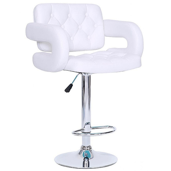 Барний стілець Onder Mebli Gor BAR CH-BASE Білий Екошкіра-0