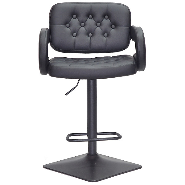 Барный стул Onder Mebli Gor BAR 4-BK-BASE Черный Экокожа-1