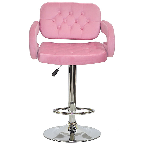 Барний стілець Onder Mebli Gor BAR CH-BASE Фрез B-1025 Оксамит-1