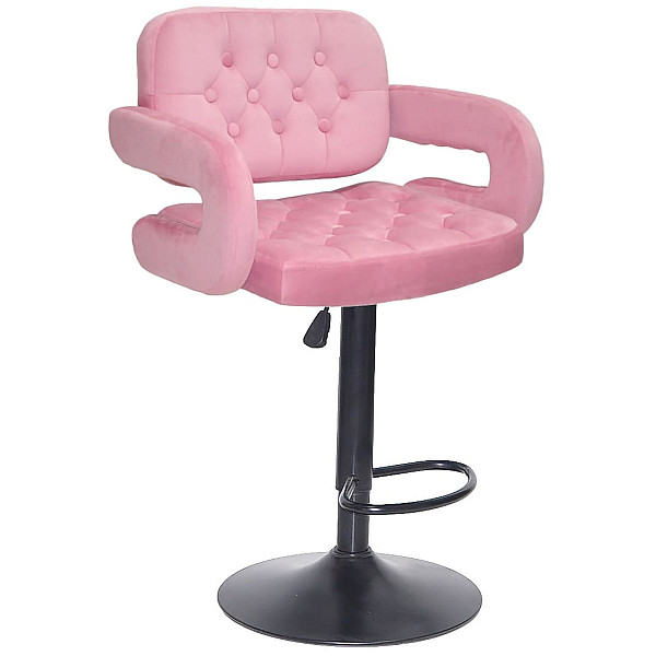 Барний стілець Onder Mebli Gor BAR BK-BASE Фрез B-1025 Оксамит-0