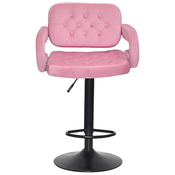 Барний стілець Onder Mebli Gor BAR BK-BASE Фрез B-1025 Оксамит-1