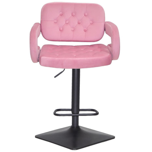 Барный стул Onder Mebli Gor BAR 4-BK-BASE Фрез B-1025 Бархат-1