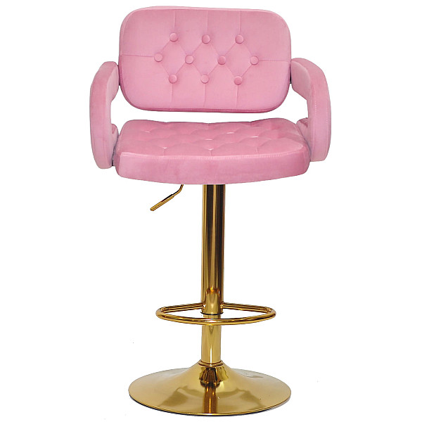 Барний стілець Onder Mebli Gor BAR GD-BASE Фрез B-1025 Оксамит-1