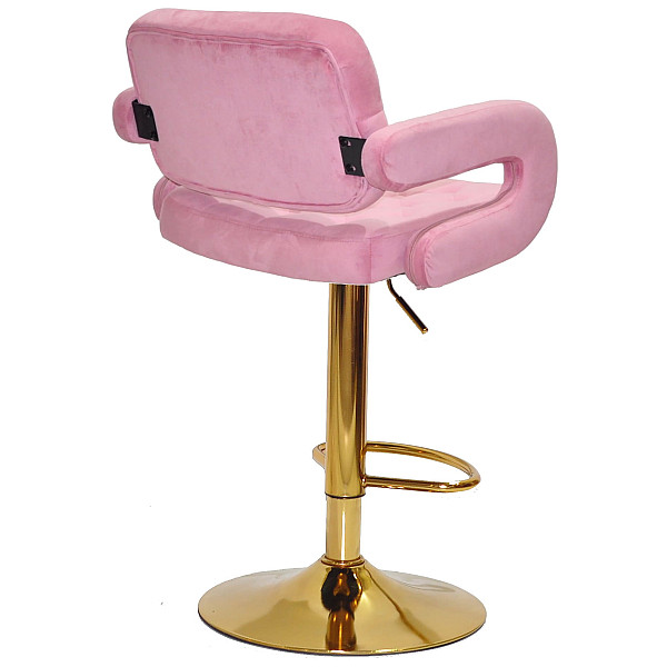 Барний стілець Onder Mebli Gor BAR GD-BASE Фрез B-1025 Оксамит-2