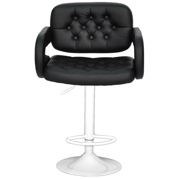 Барный стул Onder Mebli Gor 385 BAR WT-BASE Черный Экокожа-1