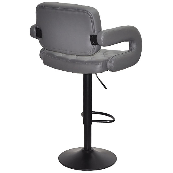 Барний стілець Onder Mebli Gor BAR BK-BASE Сірий 1001 Екошкіра-2