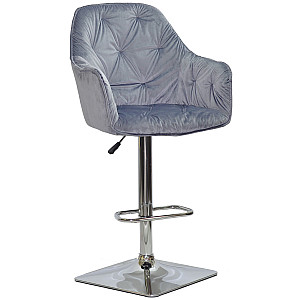 Барный стул Onder Mebli Mario BAR 4CH-BASE Стальной Y-1024 Бархат