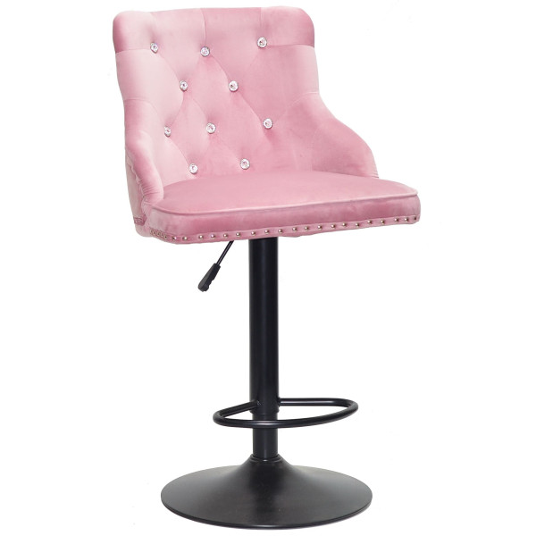 Барный стул Onder Mebli OLIMP+SV BAR BK-BASE Фрез B-1025 Бархат-0