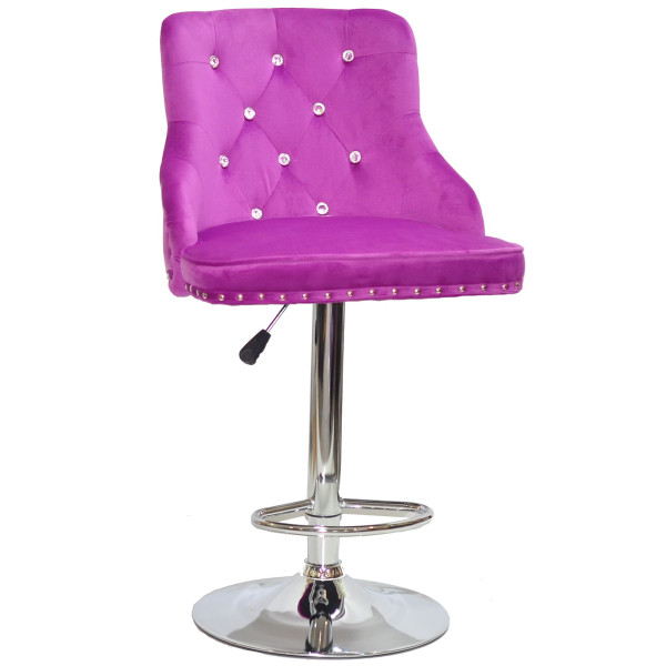 Барный стул Onder Mebli OLIMP+SV BAR CH-BASE Сирень B-1022 Бархат-0